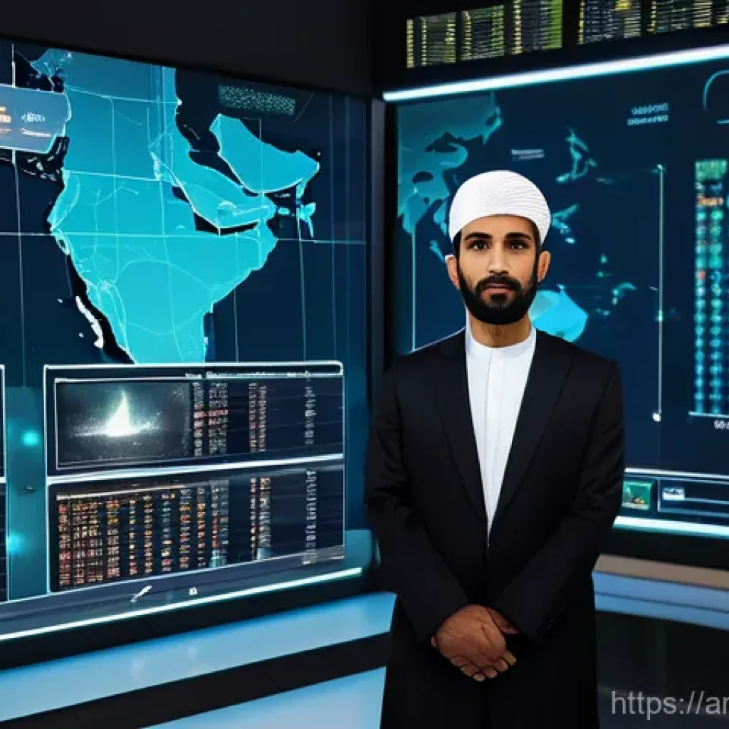 물류관리사 물류자동화 사례 - **Prompt:** A highly detailed, realistic image of a modern logistics manager, a man in his late 30s ...