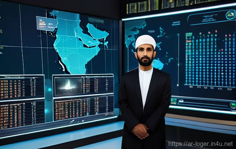 물류관리사 물류자동화 사례 - **Prompt:** A highly detailed, realistic image of a modern logistics manager, a man in his late 30s ...